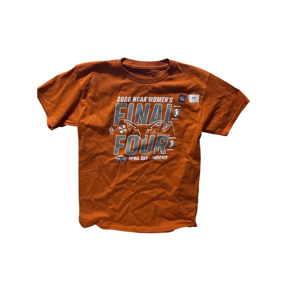 The Victory Texas Longhorns 2026 NCAA Womens Final Four Phoenix T-Shirt Large